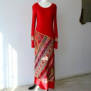 French Designer Knit Dress